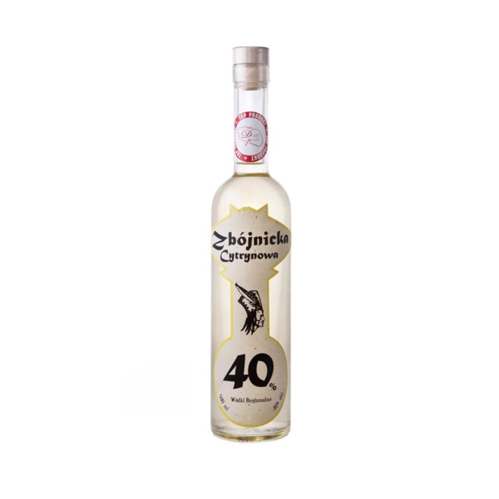 CYTRYNOWA ZBÓJNICKA WÓDKA 0,5L 40%