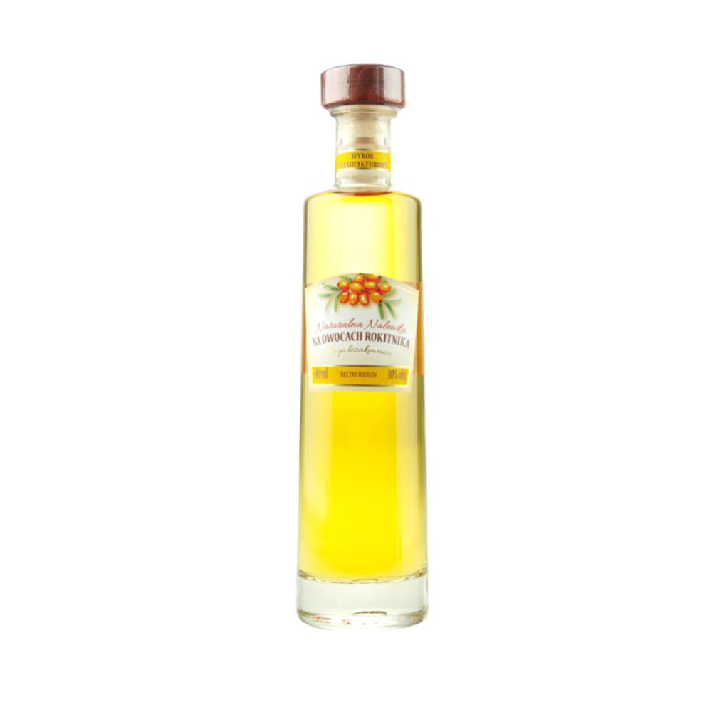 NALEWKA NATURALNA NA OWOCACH ROKITNIKA 0,5L 30%