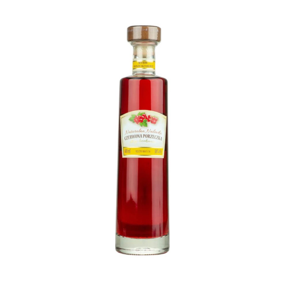 NALEWKA NATURALNA CZERWONA PORZECZKA 0,5L 30%
