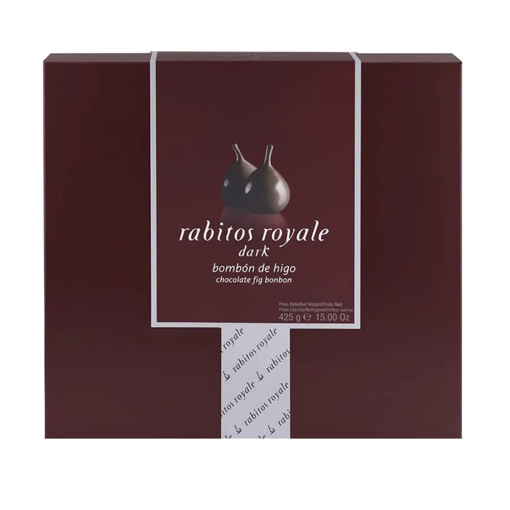 RABITOS ROYALE FIGI W GORZKIEJ CZEKOLADZIE 425G