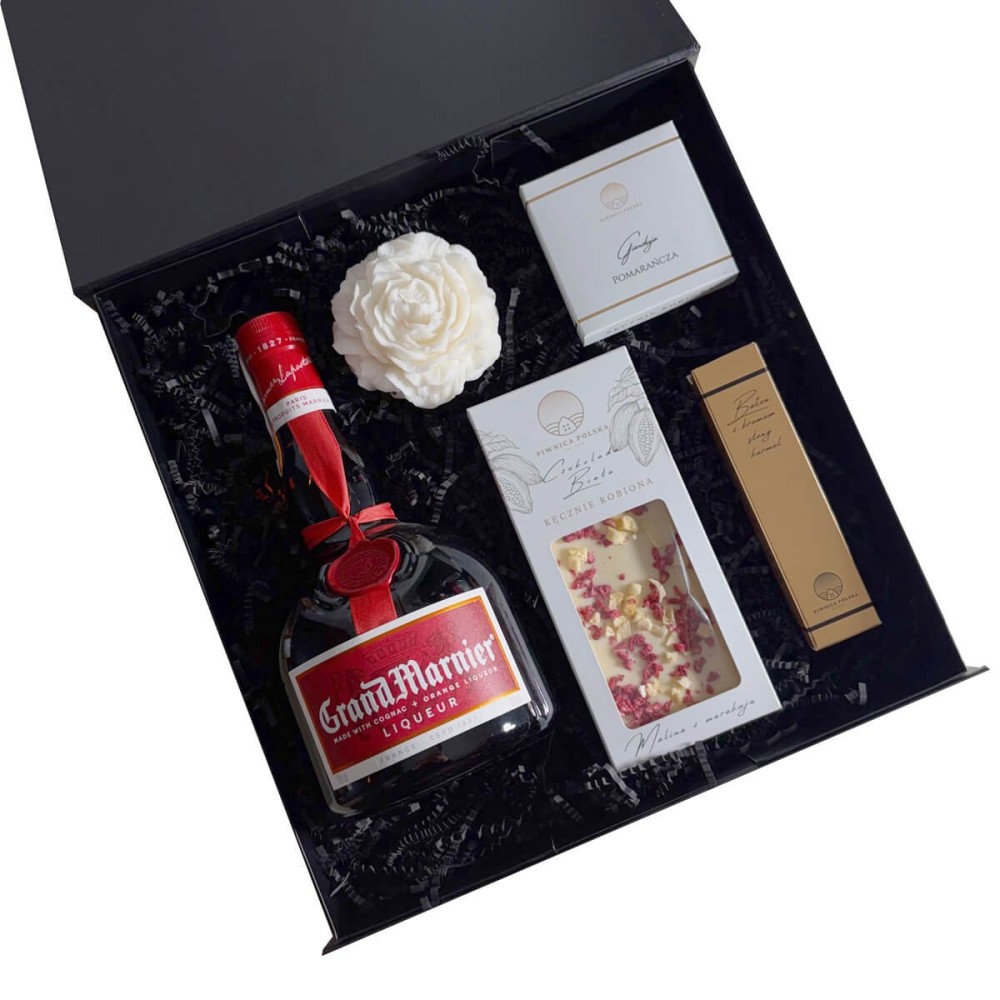 ZESTAW PREZENTOWY Z LIKIEREM GRAND MARNIER