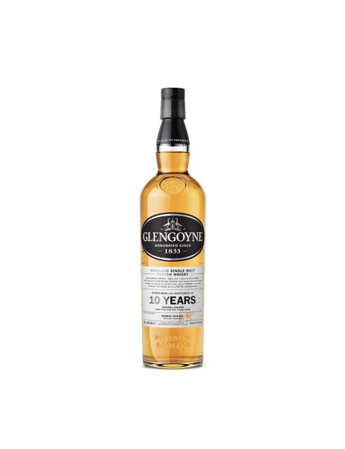GLENGOYNE HIGHLAND 10YO SINGLE MALT WHISKY 0,7L 40%